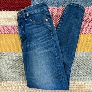 Madewell curvy high rise skinny jeans